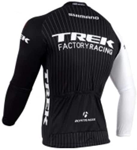 Ropa Bicicleta Hombre Invierno, Maillot Ciclismo Térmico de Manga Larga