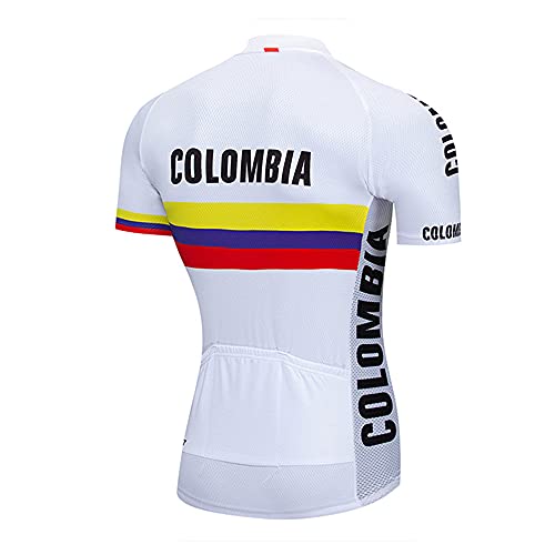 Ropa Ciclismo Manga Corta Maillot Ciclismo Verano Hombre para Bicicletas de Carretera de Montaña