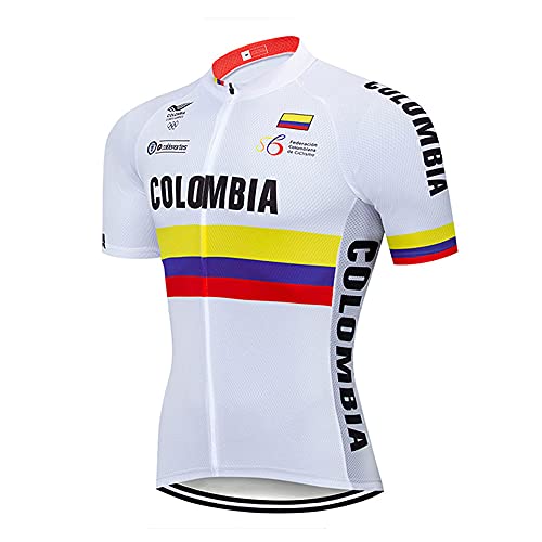 Ropa Ciclismo Manga Corta Maillot Ciclismo Verano Hombre para Bicicletas de Carretera de Montaña