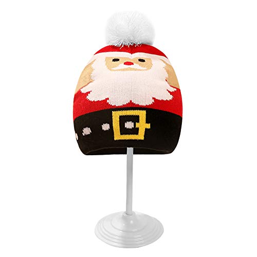 ROSEBEAR Navidad Pompón Gorro Bebé Invierno Cálido Gorro Unisex Suave Y Cómodo Sombrero