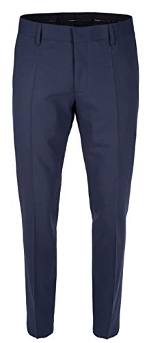 Roy Robson Herren Anzug Slim Fit 2-Teilig aus Schurwolle Mix Business Stretch Traje-Juego de Vestimenta, Azul Italiano, 50 para Hombre