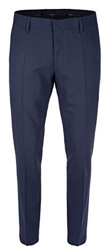 Roy Robson Herren Anzug Slim Fit 2-Teilig aus Schurwolle Mix Business Stretch Traje-Juego de Vestimenta, Azul Italiano, 50 para Hombre