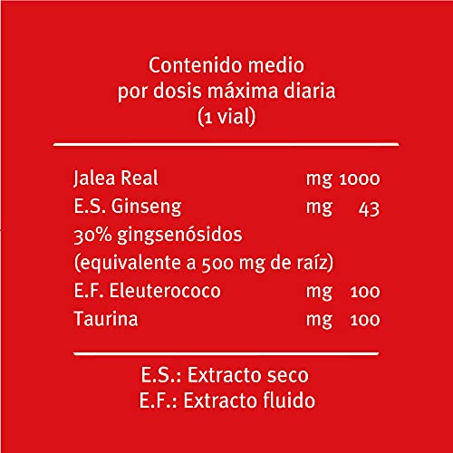 Royal-Vit Jalea Real - Ginseng - 20 viales