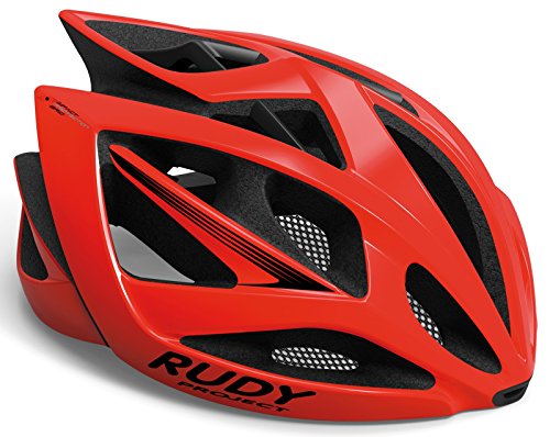 Rudy Project Airstorm - Casco de Bicicleta - Rojo Contorno de la Cabeza L | 59-61cm 2018