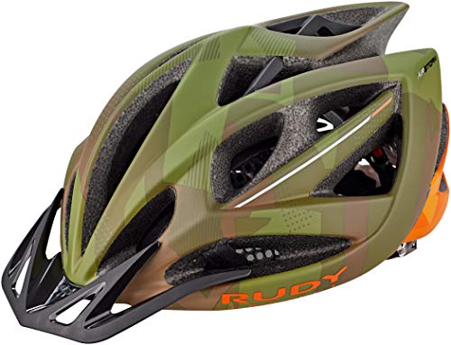 Rudy Project Airstorm MTB - Casco de Bicicleta - Negro/Oliva Contorno de la Cabeza S-M | 54-58cm 2019