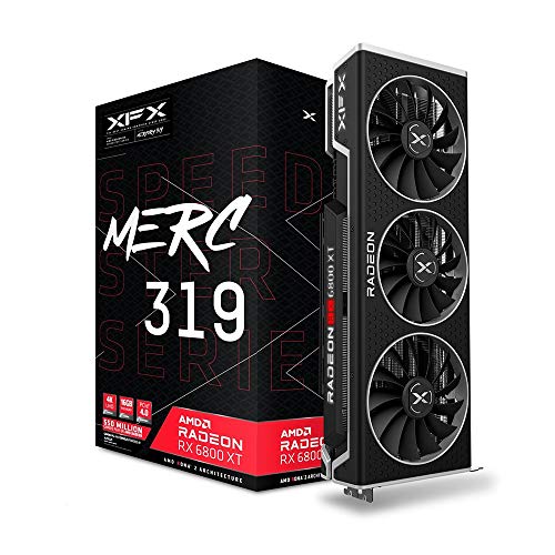 RX 6800XT 16GB XFX Speedster MERC319 Negro Juego