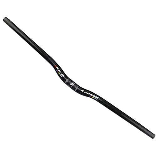 RXL SL Manillar 25.4 Manillar para MTB de Carbono Bicicleta montaña Negro Brillante 25.4 * 680mm