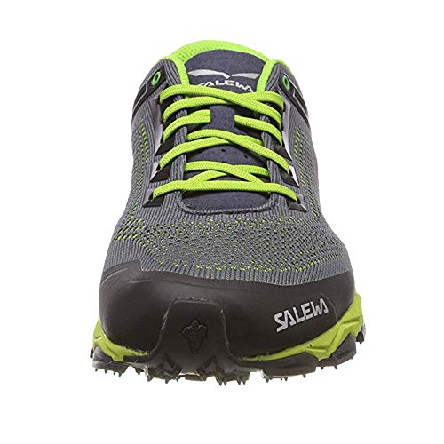 Salewa MS Lite Train Knitted Zapatillas de trail running, Ombre Blue/Tender Shot, 42 EU