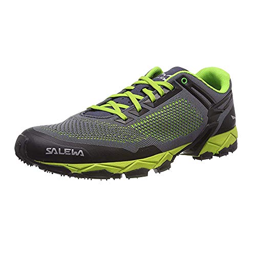 Salewa MS Lite Train Knitted Zapatillas de trail running, Ombre Blue/Tender Shot, 42 EU