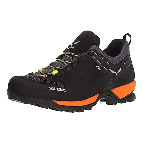 Salewa MS Mountain Trainer Gore-TEX Botas de Senderismo, Black Out/Holland, 42 EU