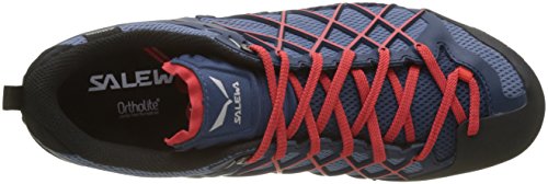 Salewa MS Wildfire Gore-TEX Zapatos de Senderismo, Dark Denim/Papavero, 43 EU