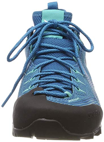 Salewa WS Alpenviolet Gore-TEX Zapatos de Senderismo, Malta/Lagoon Green, 38 EU