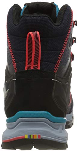 Salewa WS Mountain Trainer Lite Mid Gore-TEX Botas de Senderismo, Premium Navy/Blue Fog, 39 EU