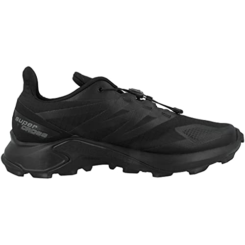 SALOMON Calzado Bajo Supercross Blast, Zapatillas de Trail Running Hombre, Black/Blac, 42 2/3 EU