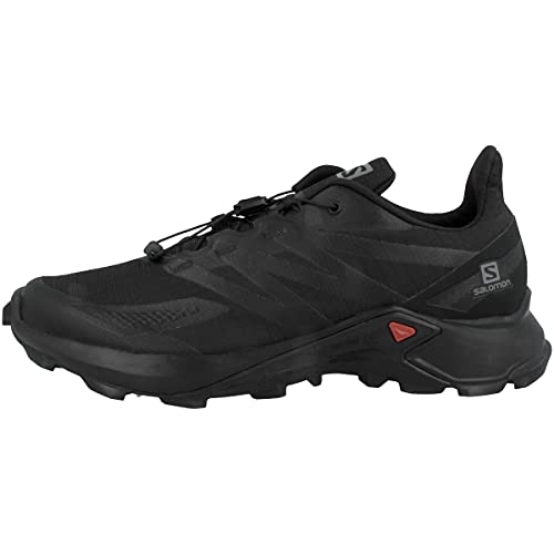 SALOMON Calzado Bajo Supercross Blast, Zapatillas de Trail Running Hombre, Black/Blac, 42 2/3 EU