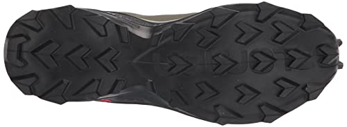 SALOMON Shoes Supercross 3, Zapatillas de Trail Running Hombre, Olive Night/Wrought Iron/Black, 45 1/3 EU