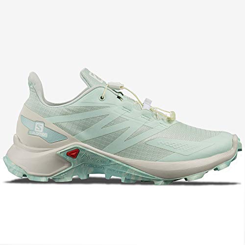 SALOMON Supercross Blast W, Zapatillas de Senderismo Mujer, Opal Blue/Lunar Rock/Pastel Turquoise, 39 1/3 EU