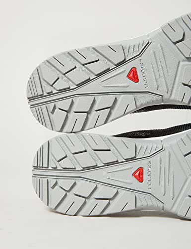 Salomon Tech Lite Hombre Zapatos de trekking, Gris (Quiet Shade/Black/Alloy), 48 EU