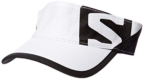 Salomon XA Visor Visera, Unisex Adulto, Blanco, Talla única Ajustable