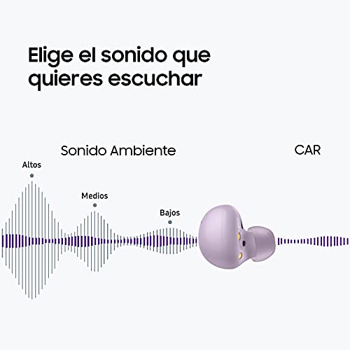 Samsung Galaxy Buds2 - Auriculares Bluetooth, Inalámbricos, Cancelación de Ruido, Estuche de Carga, Calidad de Sonido, Resistentes al Agua, Color Negro (Version ES)