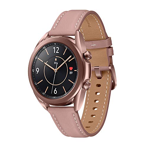 SAMSUNG Galaxy Watch3 Smartwatch de 41mm, Bluetooth, Reloj inteligente Color Bronce, Acero [Versión española] (SM-R850NZDAEUB)