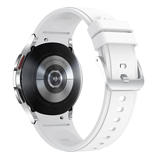 Samsung Galaxy Watch4 Classic – Smartwatch, Bisel Giratorio, Control de Salud, Seguimiento Deportivo, Bluetooth, 46 mm, Color Plata (Version ES)