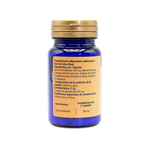 SANON - Jalea Real Liofilizada, 30 cápsulas, 545 mg