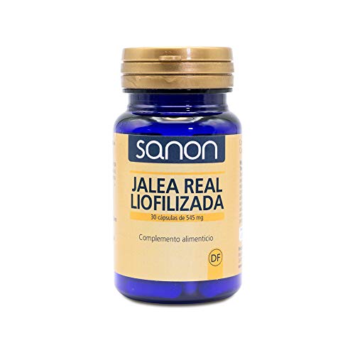 SANON - Jalea Real Liofilizada, 30 cápsulas, 545 mg