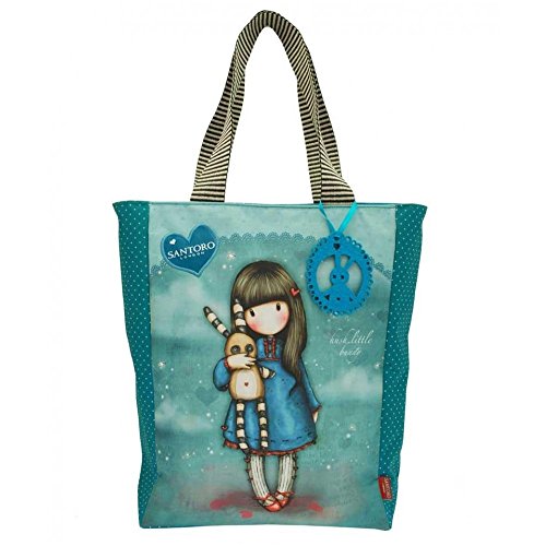 Santoro Gorjuss Shopper Bag, Gorjuss - Silencio poco conejito