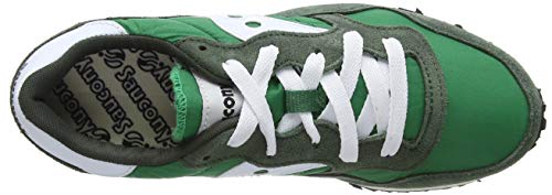 Saucony DXN Trainer Vintage, Zapatillas Hombre, Verde (Grn/Wht 3), 46 EU