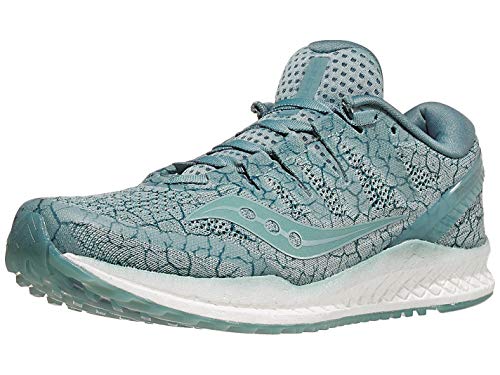 Saucony Freedom ISO 2, Hombre, Verde (Verde Agua 42), 46 EU