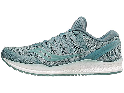 Saucony Freedom ISO 2, Hombre, Verde (Verde Agua 42), 46 EU