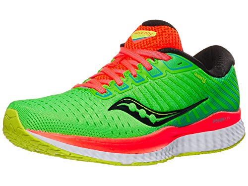 Saucony Guide 13, Zapatillas para Carreras de montaña Hombre, Green/Mutant, 39 EU