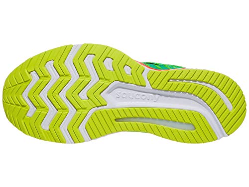 Saucony Guide 13, Zapatillas para Carreras de montaña Hombre, Green/Mutant, 39 EU