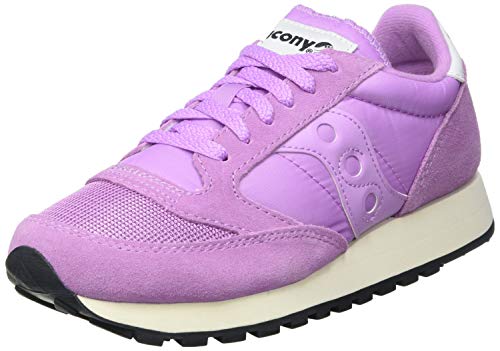 Saucony Jazz Original Vintage, Zapatillas Mujer, Rosa (Violet 74), 43 EU