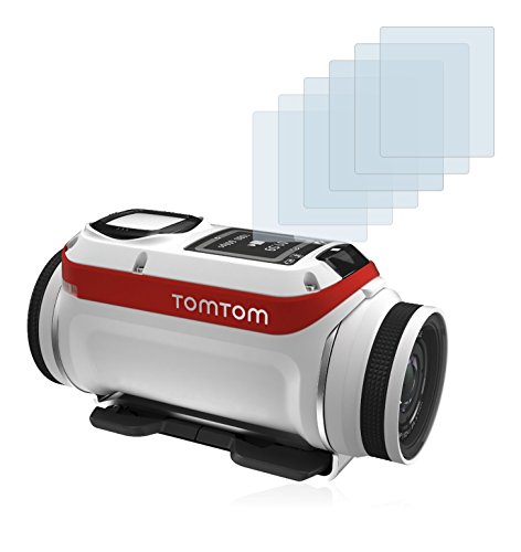 savvies Protector Pantalla Compatible con Tomtom Bandit (6 Unidades) Película Ultra Transparente