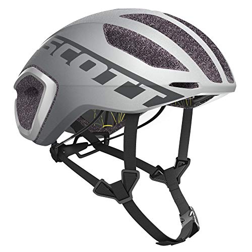 SCOTT 275183 Casco para Bicicleta, Unisex Adulto, Vog SIL/refl, S