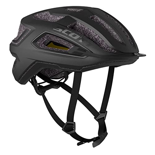 SCOTT 288584-6922-008 Casco, Adultos Unisex, Granit Negro, M