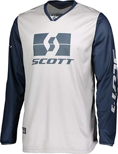 Scott 350 Swap MX - Maillot de motocross para bicicleta, color gris y azul 2020: talla XL (52/54)