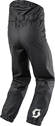 Scott Ergonomic Pro DP Mujer motocicleta/bicicleta lluvia pantalones negro 2017, negro