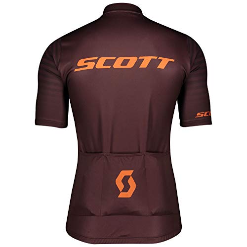 SCOTT Maillot RC Team 10 S/SL, Hombres, marrón, XX-Large