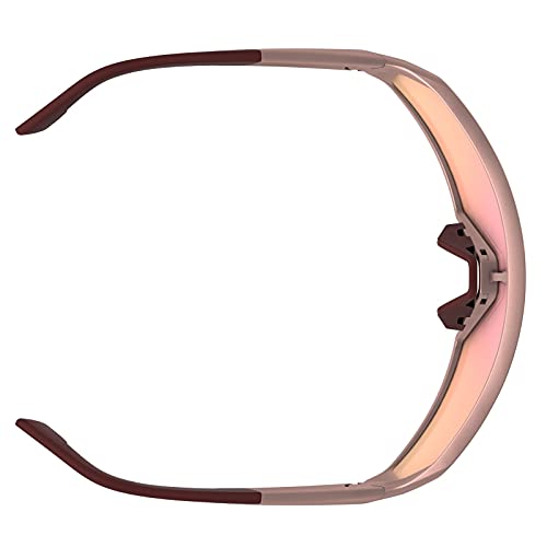 Scott Pro Shield - Gafas de ciclismo con cristales intercambiables (cristal), color rosa y cromado