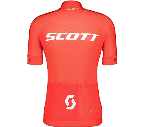 Scott RC Pro Fiery 2022 - Maillot de ciclismo (corto), color rojo