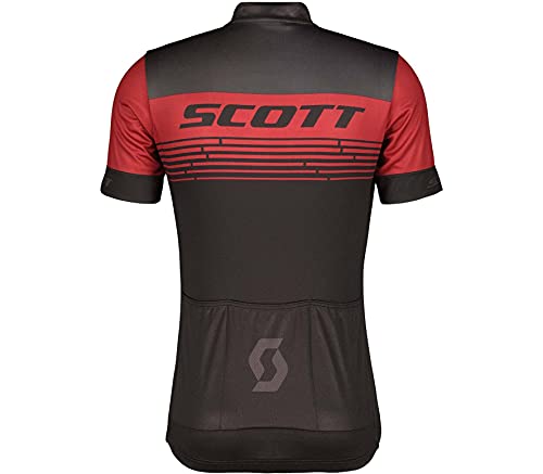 Scott RC Team 20 2022 - Maillot de ciclismo (corto), color negro y rojo