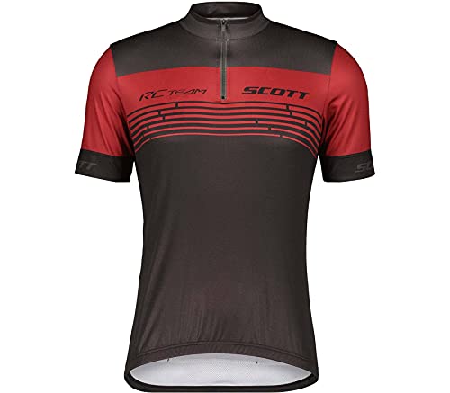 Scott RC Team 20 2022 - Maillot de ciclismo (corto), color negro y rojo