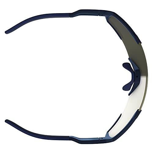 Scott Shield - Gafas intercambiables para bicicleta, color azul y dorado