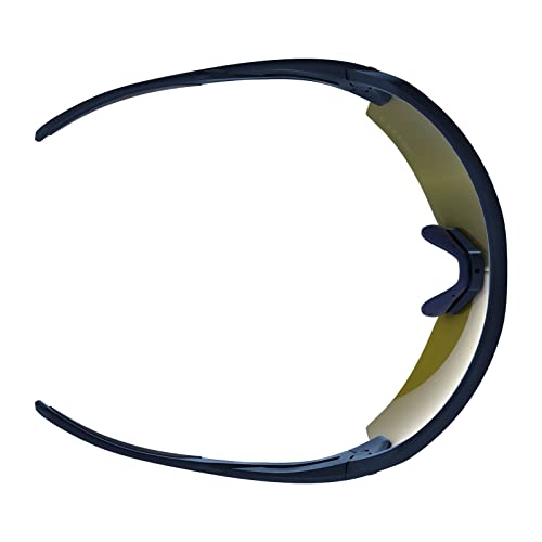 Scott Spur - Gafas de ciclismo (cristales intercambiables), color azul y dorado