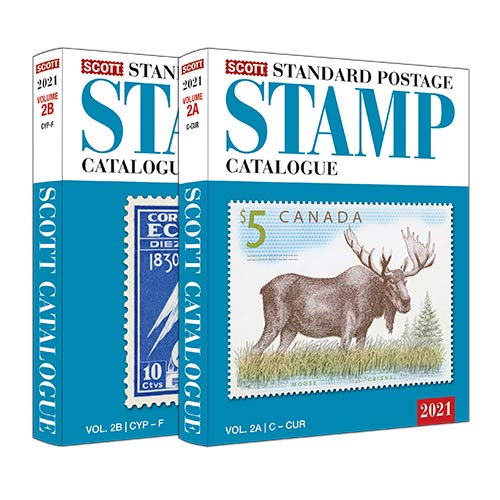 Scott Standard Postage Stamp Catalogue 2021: Countries C-F