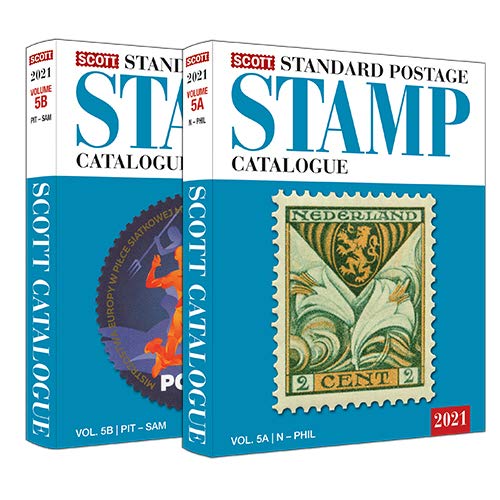 Scott Standard Postage Stamp Catalogue 2021: Scott Standard Postage Stamp Catalogues Volume 5 Countries N-Sam of the World (Scott Catalogues)