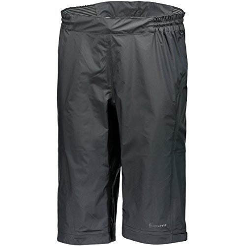 SCOTT Trail MTN dryozone 50 -  Mujer Bicicleta Lluvia Pantalones pantalón Corto Negro, Primavera/Verano, Mujer, Color Negro, tamaños (36/38)